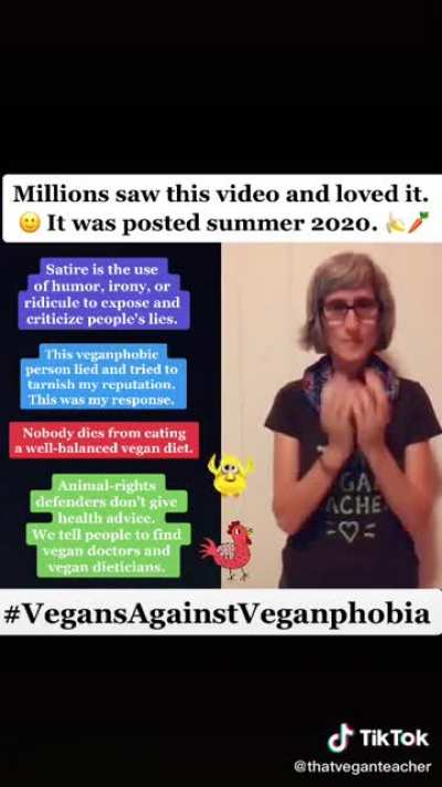 Vegan teacher not being able to accept vegan isn&rsquo;t always healthy for everyone