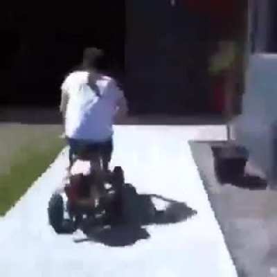 Legends says he's still riding it to this day