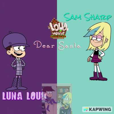 [OC] (The Loud House Christmas Ai Cover) Luna+Sam - "Originally By" OneRepublic - Dear Santa (Official Lyric Video)