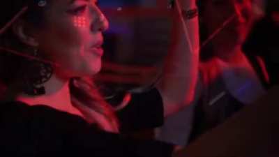 Disco Party Lights, Wine &amp;amp; Music Video
