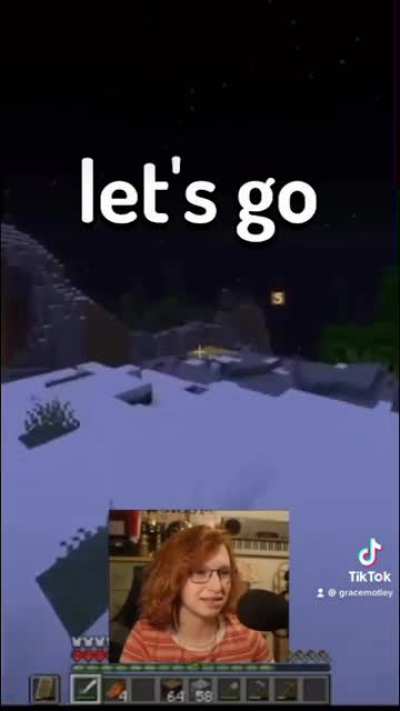 Streamer finds her first goat