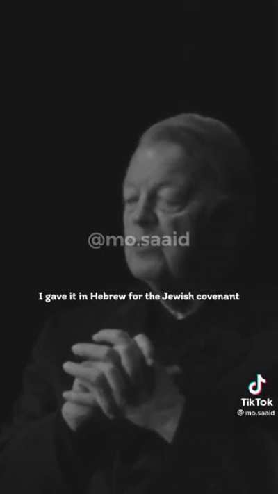 This is Garry Wills. A Pulitzer prize winning author, historian and writer. He is not a Muslim.