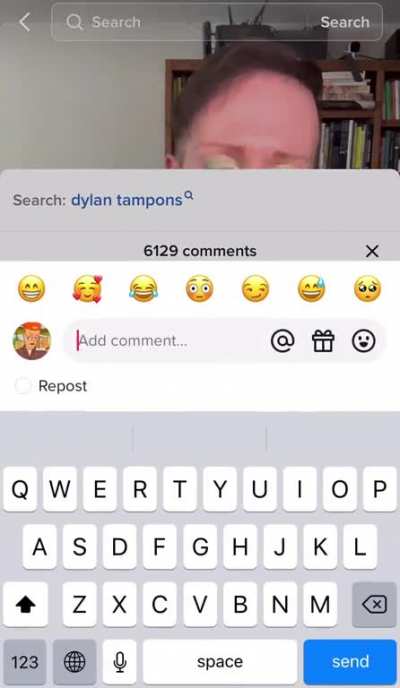 Natural reaction, couldn&rsquo;t help it
