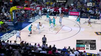[Highlight] JT Thor with a Shaqtin moment as he guards the man getting ready to check in instead of Jeff Green, who then gets an and-1