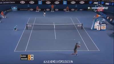24 shot rally between Wawrinka and Djokovic, 2013 Australian Open R4