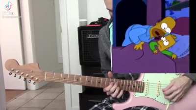 Simpsons + Guitar
