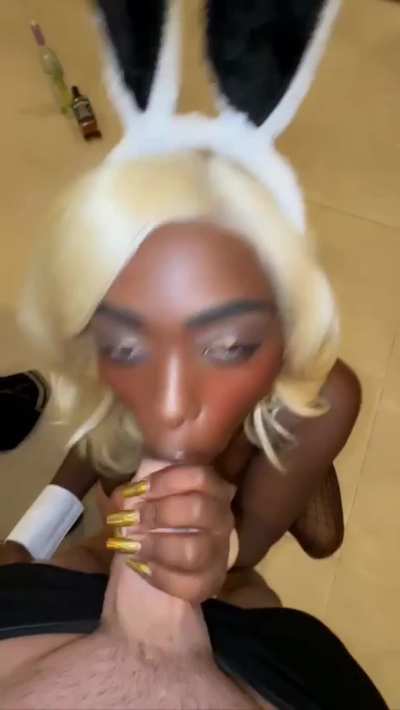 does every white guy want a black chick to suck there cock daily?