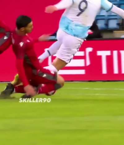 He's injured