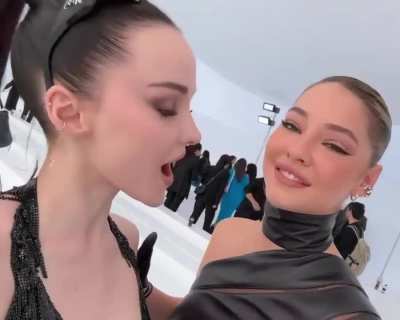 Madelyn Cline and Dove Cameron 