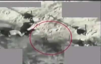 Saudi Air Force targets Houthis training camp in Yemen (date unknown)