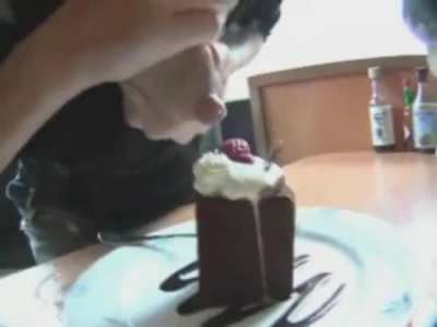 Delicious chocolate cake