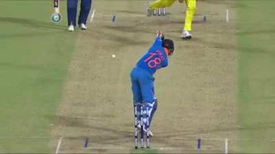 Virat Kohli on drive