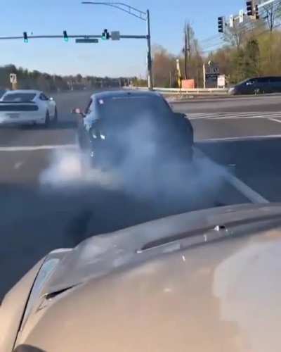 "Hey, race you to that guardrail"