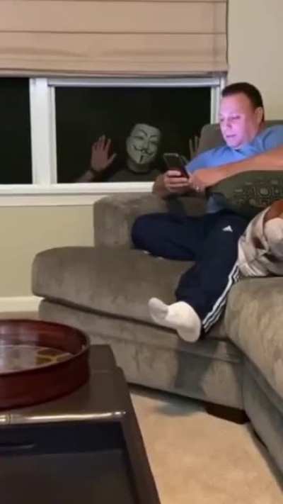 Pranking dad