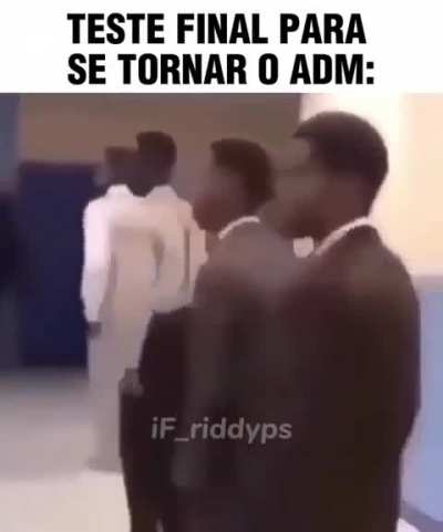 Teste final pqra se tornar um adm