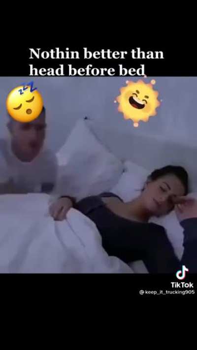 Head Before Bed