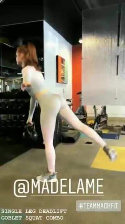 working out