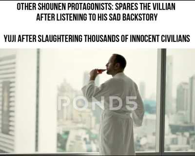 He truly is the villain