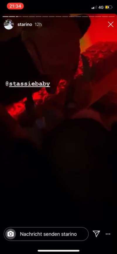 stass fat ass on lap of a random black dude while he records her