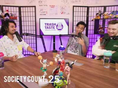 So I put all the clips of the boys saying: ,,It says a lot about society" together