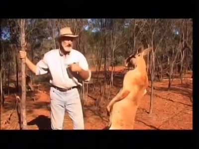 Malcolm Douglas and Big Red