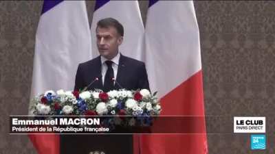 ndia and France do not want to "suffer any form of hegemony", stressed French President Emmanuel Macron, during a joint press conference with Indian Prime Minister Narendra Modi, in Bombay  #Inde #France #EmmanuelMacron