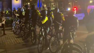 Portland Police are trying to make sure the press can't observe them