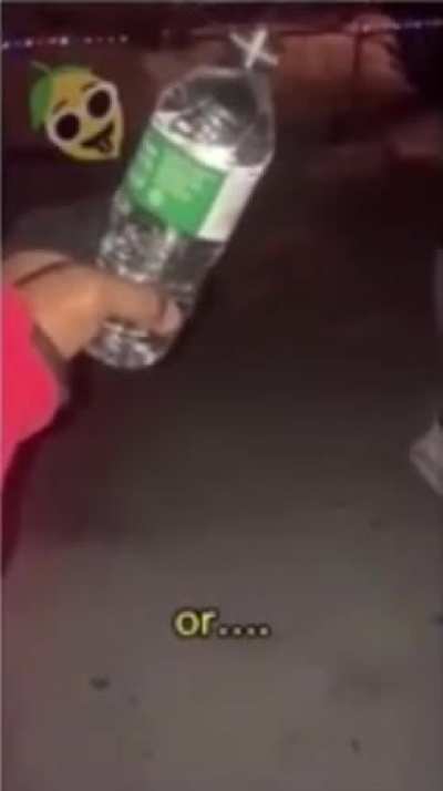 Water instantly freezes in -6 degree weather