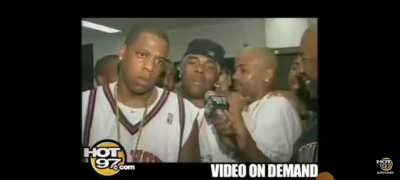 Jay Z standing there just thinking "fuck these guys, im becoming a Businessman or some shit"