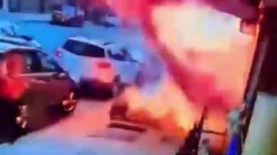 Electrical company in Queens, NY fails to address a bad transformer. It blows up spectacularly.