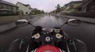 Gameplay of "Ride 4" on PlayStation 5, not in real life.