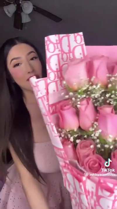 Pink Dress Flowers