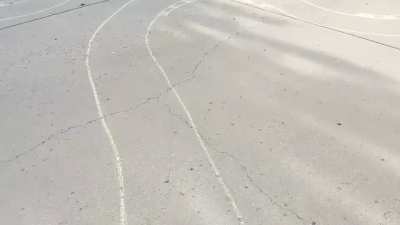 How this guy deals with kids using his drive