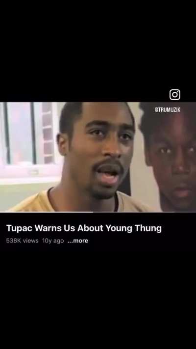 People wonder why Pac is still talked about 30 years later&hellip; it&rsquo;s more than the music!