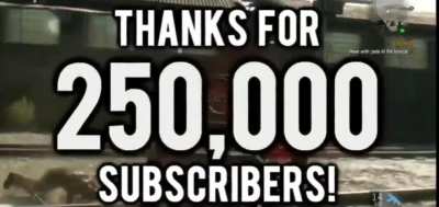 Small upcoming new YouTuber PewDiePie finally reached 250k subs. 😳😳😳