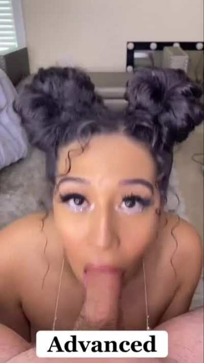 I think I would look cute with your cock down my throat