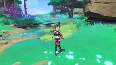 Kuki Shinobu gameplay via Uba