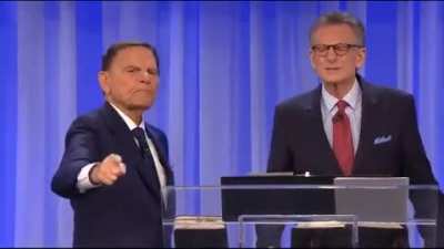One year ago, televangelist Kenneth Copeland "executed judgment" on COVID-19, declaring that "it is over and the United States of America is healed and well again."