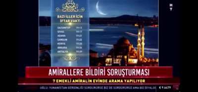 Habert&uuml;rk'te iftar saatlerinin duyurulduğu anda arka fonda SSCB Marşı &ccedil;alındı