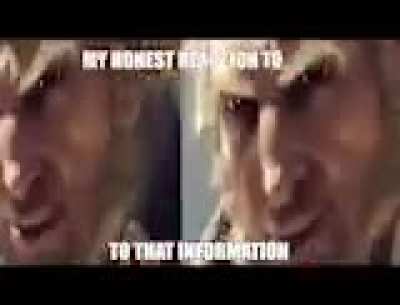 my honest reaction