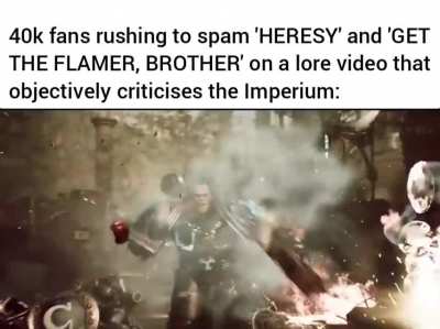 "Call the Inquisition!"