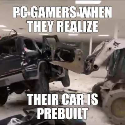 "building it yourself gives you more gigafucks per second retard"