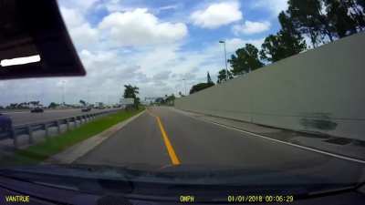 To stay on the highway