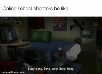 Online school shooters don’t exi-