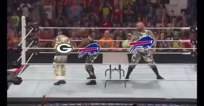 NFL on FOX posted this to their Facebook after the Bills Mafia win!