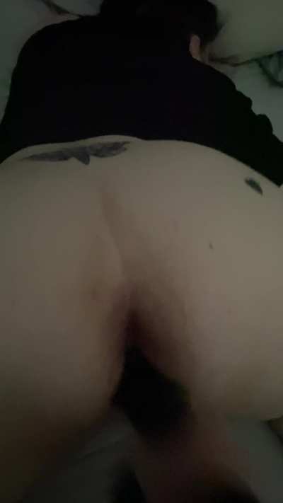 Love seeing my wife fucking a bigger dick!! Even if it&rsquo;s a toy !!
