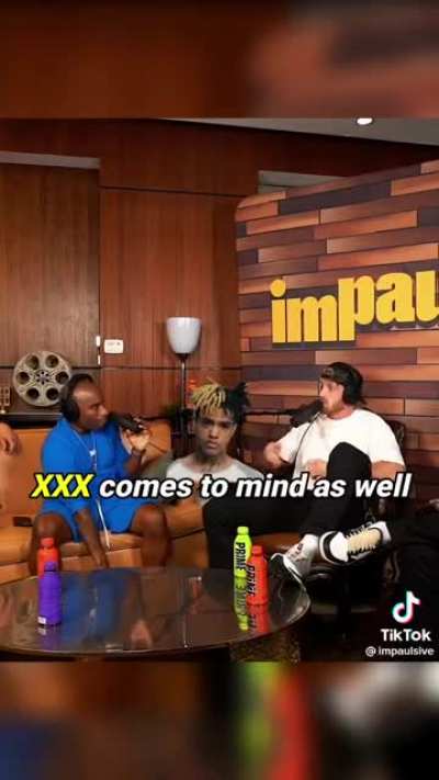 Juice WRLD and X being mentioned on Logan Paul&rsquo;s podcast Impaulsive with Charlemagne the God.