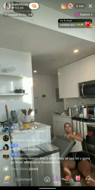 Wish she could just show a little more