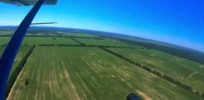 Soldiers Shoot Down Drone from Plane in Mid-Flight