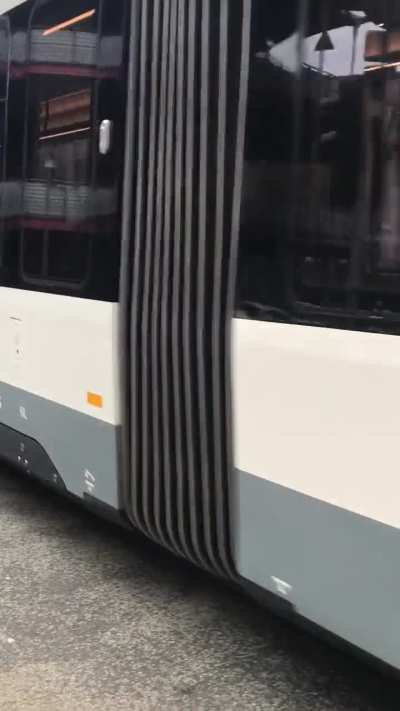 Stadler Citylink Trams under trial in Saarbr&uuml;cken, Germany